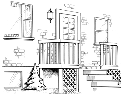 The porch